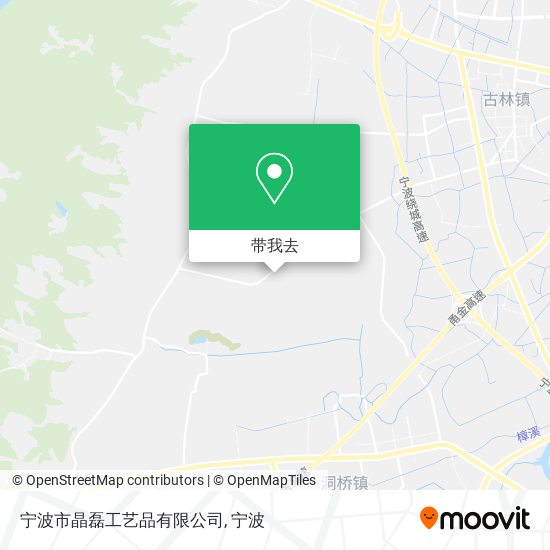 宁波市晶磊工艺品有限公司地图