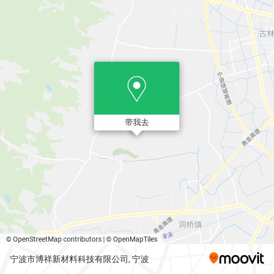 宁波市博祥新材料科技有限公司地图