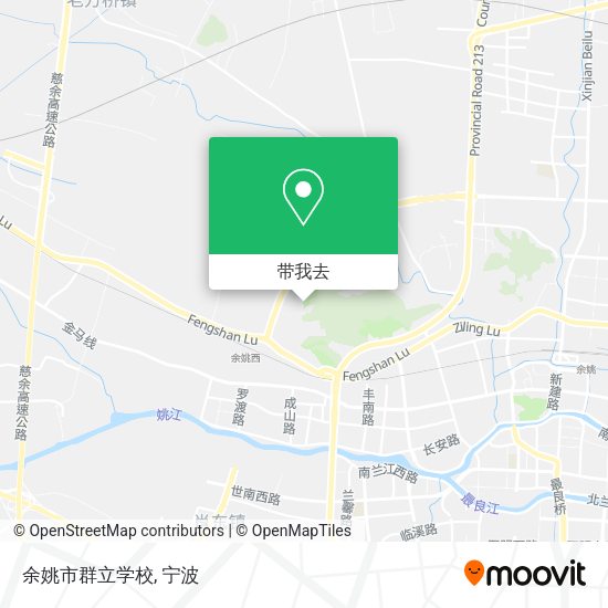 余姚市群立学校地图