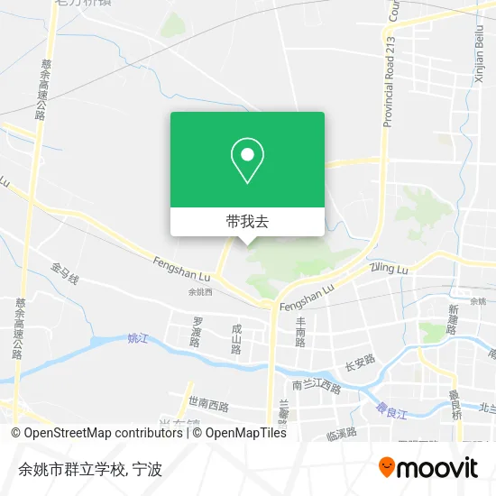 余姚市群立学校地图