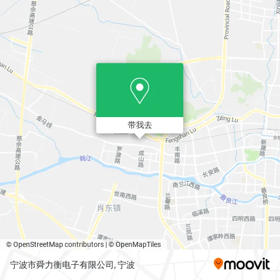 宁波市舜力衡电子有限公司地图