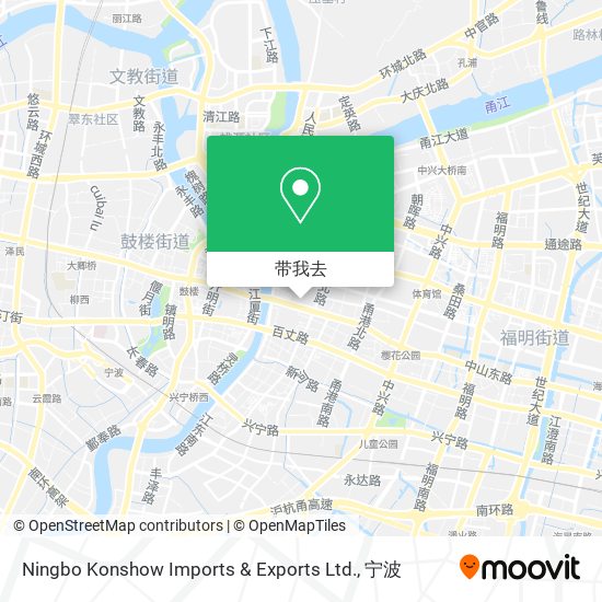 Ningbo Konshow Imports & Exports Ltd.地图