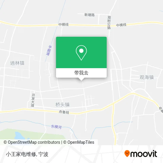 小王家电维修地图