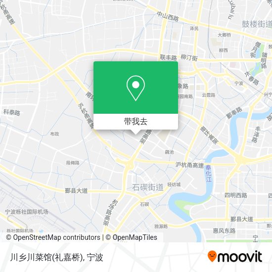 川乡川菜馆(礼嘉桥)地图
