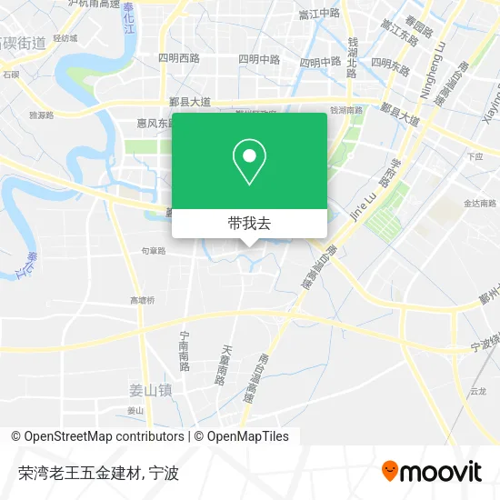 荣湾老王五金建材地图