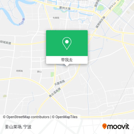 姜山菜场地图