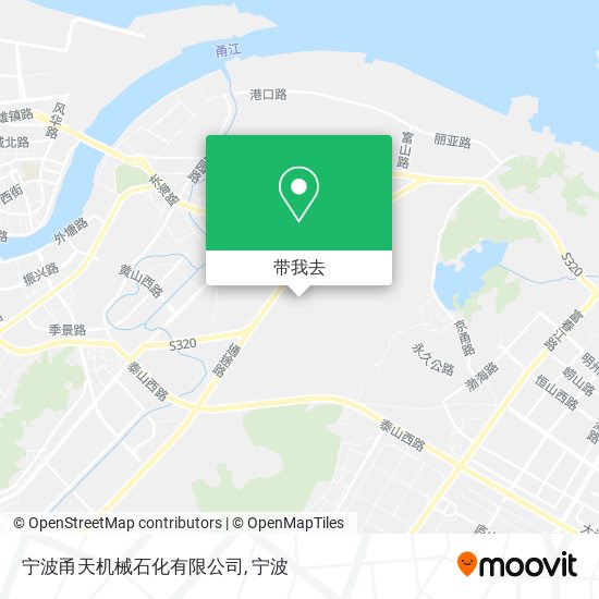 宁波甬天机械石化有限公司地图