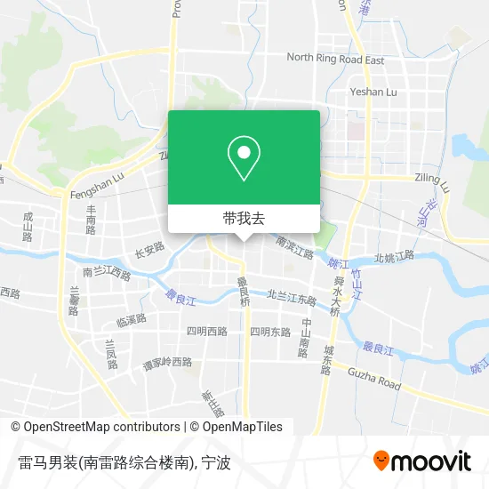 雷马男装(南雷路综合楼南)地图