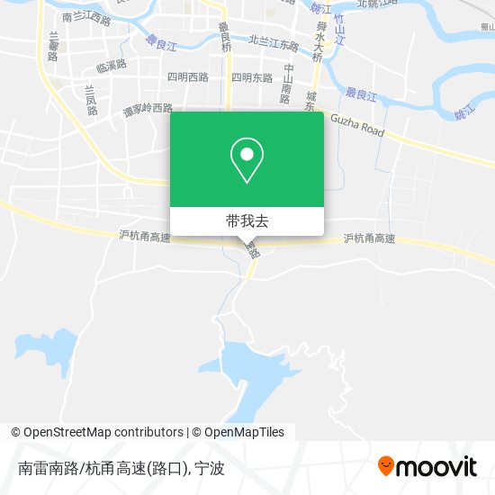 南雷南路/杭甬高速(路口)地图
