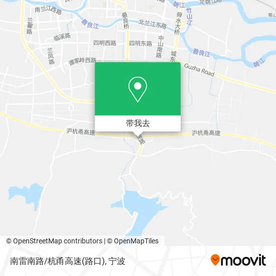 南雷南路/杭甬高速(路口)地图
