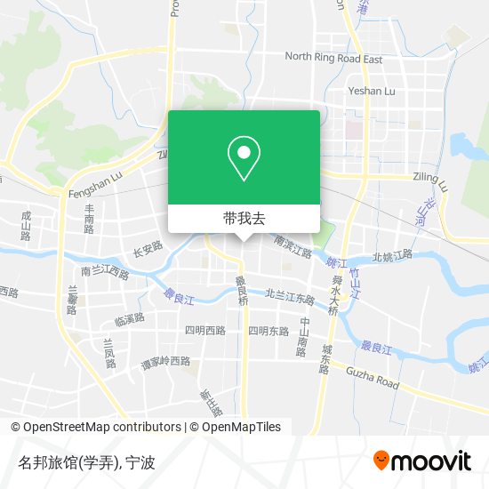 名邦旅馆(学弄)地图
