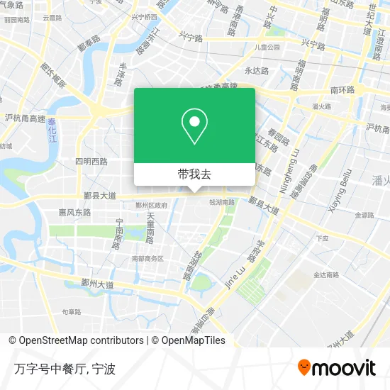 万字号中餐厅地图