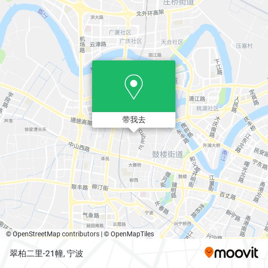 翠柏二里-21幢地图