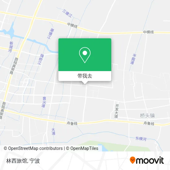 林西旅馆地图