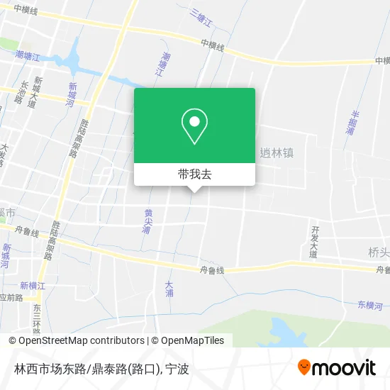 林西市场东路/鼎泰路(路口)地图