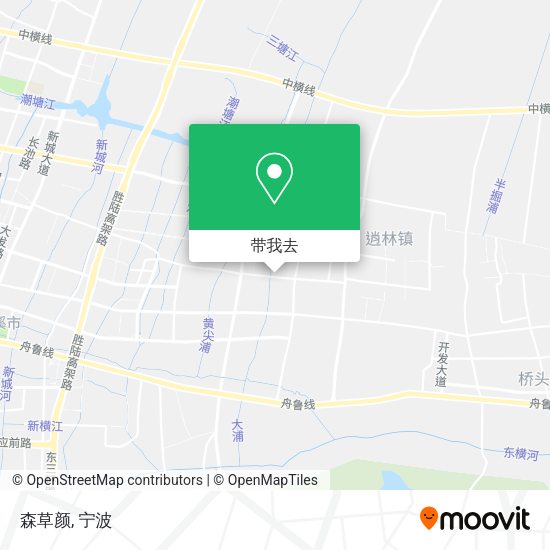 森草颜地图