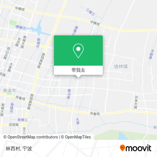 林西村地图