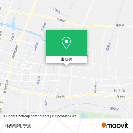 林西鞋料地图