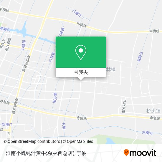 淮南小魏纯汁黄牛汤(林西总店)地图