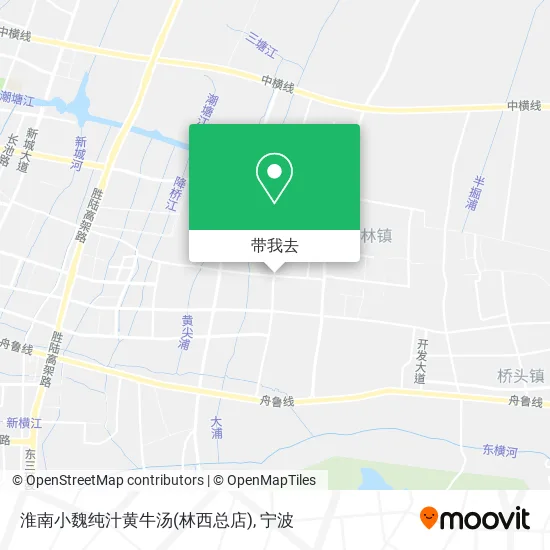 淮南小魏纯汁黄牛汤(林西总店)地图