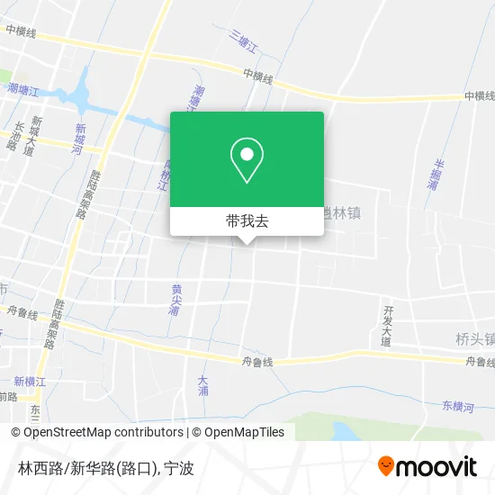 林西路/新华路(路口)地图