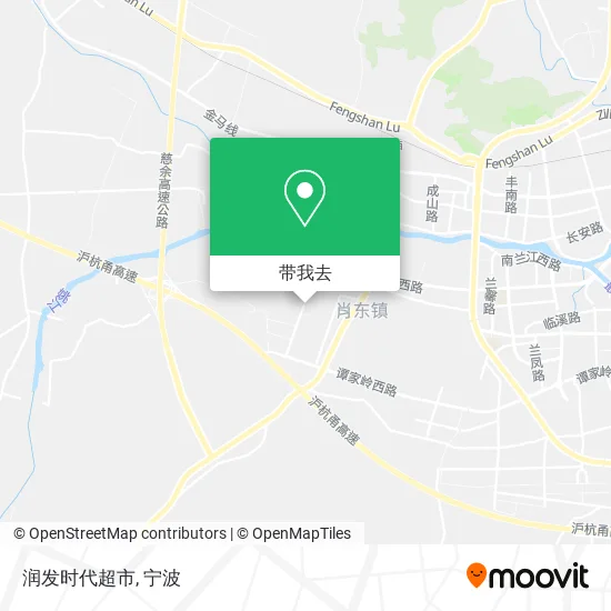 润发时代超市地图
