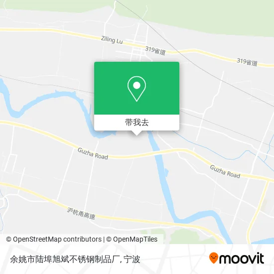 余姚市陆埠旭斌不锈钢制品厂地图