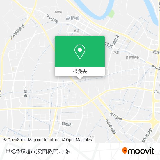 世纪华联超市(卖面桥店)地图