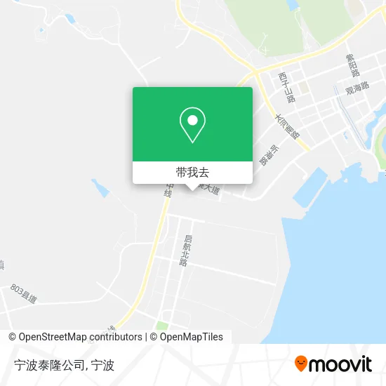 宁波泰隆公司地图