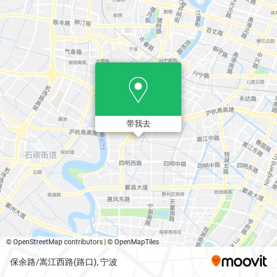 保余路/嵩江西路(路口)地图