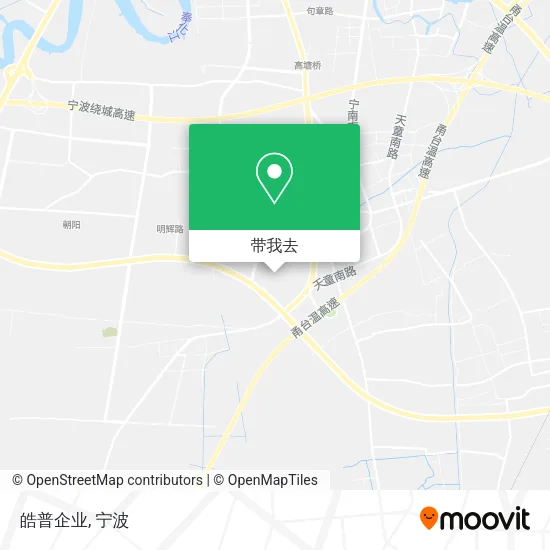 皓普企业地图