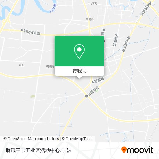 腾讯王卡工业区活动中心地图
