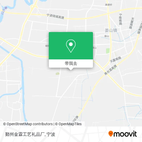 鄞州金霖工艺礼品厂地图