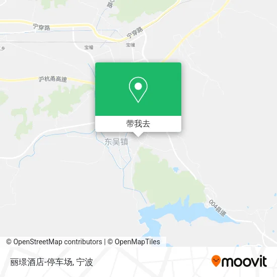 丽璟酒店-停车场地图