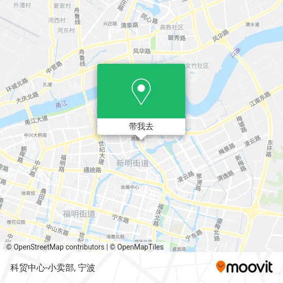科贸中心-小卖部地图