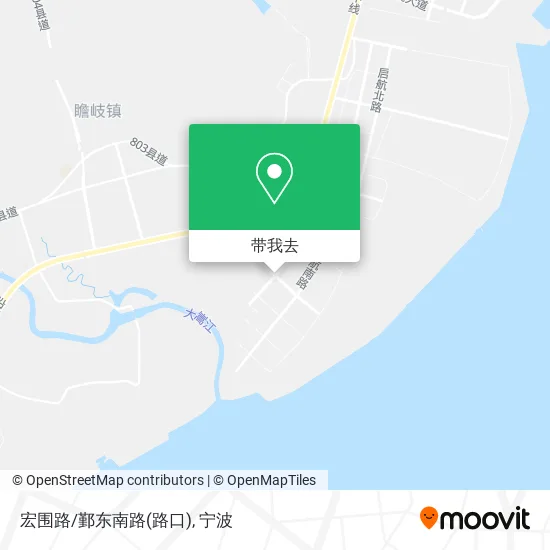 宏围路/鄞东南路(路口)地图