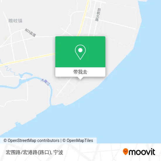 宏围路/宏港路(路口)地图