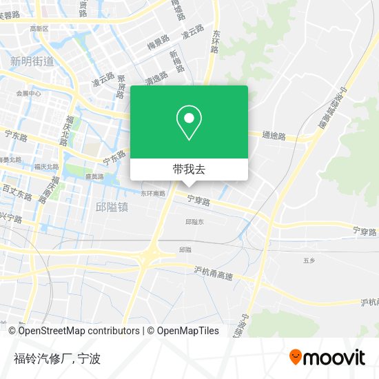 福铃汽修厂地图