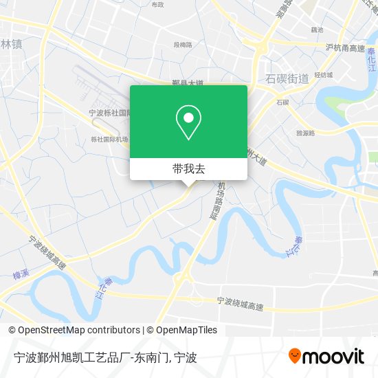 宁波鄞州旭凯工艺品厂-东南门地图