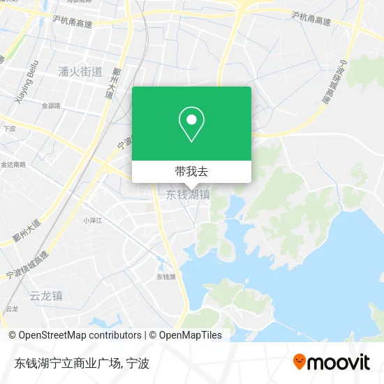 东钱湖宁立商业广场地图