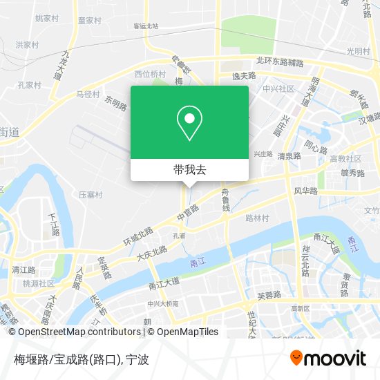 梅堰路/宝成路(路口)地图