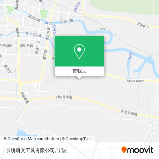 余姚唐文工具有限公司地图