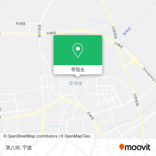 第八街地图