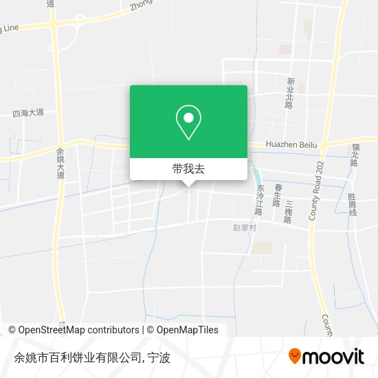 余姚市百利饼业有限公司地图