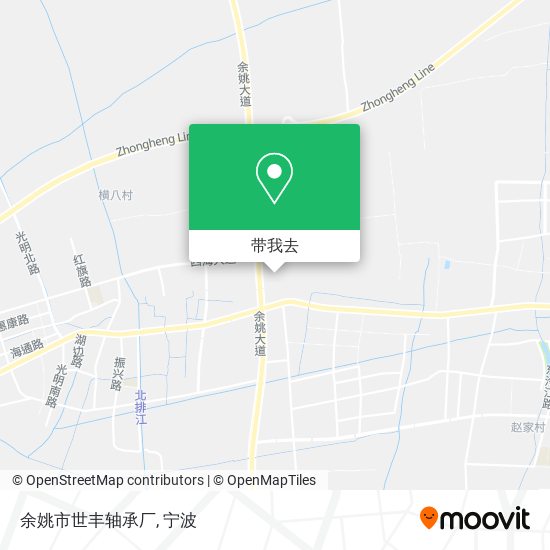 余姚市世丰轴承厂地图