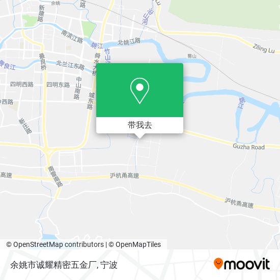 余姚市诚耀精密五金厂地图