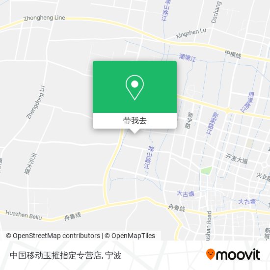 中国移动玉摧指定专营店地图