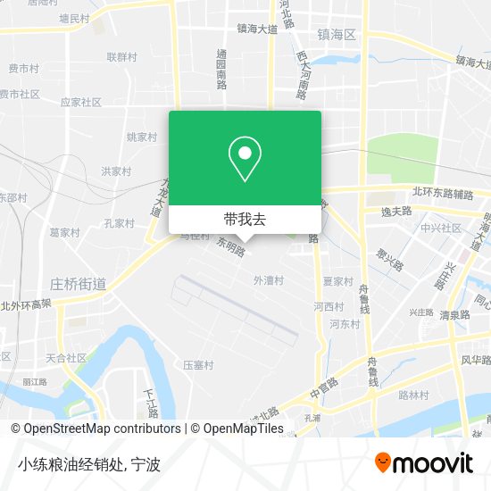 小练粮油经销处地图