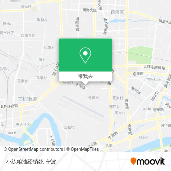 小练粮油经销处地图