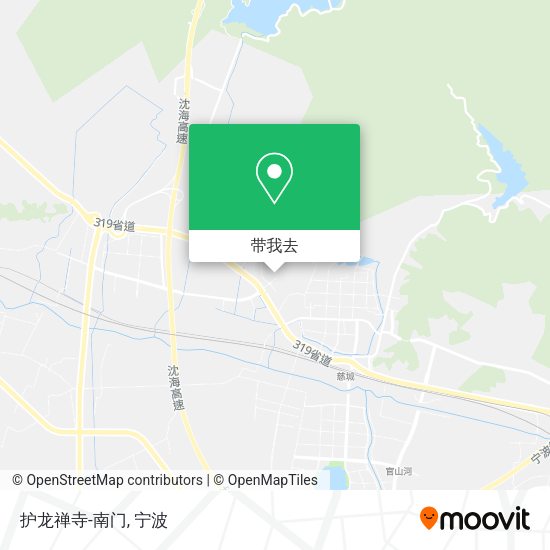 护龙禅寺-南门地图